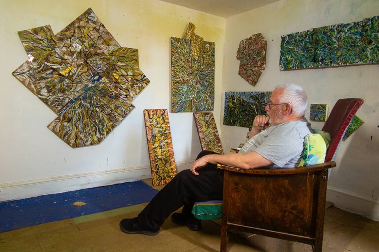 David Manley in his studio