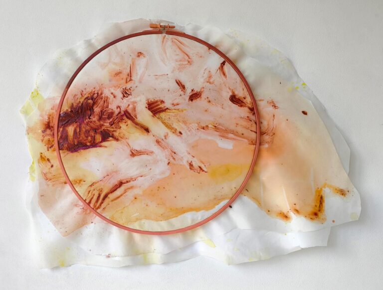 Painting, sculpting and piecing together through motherhood and dysregulated bodies